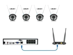 Reolink RLK16-410B4-W 4MP Draadloos Camerasysteem Wit -Aanbevolen Elektronicawinkels 10425 reolink rlk16 410b4 w 4mp draadloos camerasysteem wit
