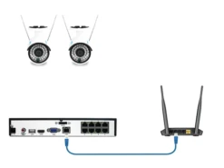 Reolink RLK8-410B2-W 4MP Draadloos Camerasysteem Wit -Aanbevolen Elektronicawinkels 10429 reolink rlk8 410b2 w 4mp draadloos camerasysteem wit