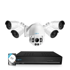 Reolink RLK8-410B4-423D1 PoE 5MP Camerasysteem