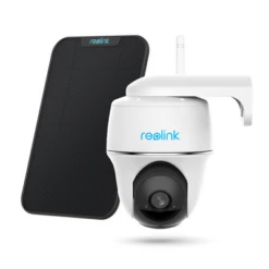 Reolink Argus PT + Zwart Solar Paneel