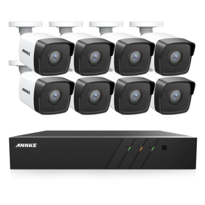 SUPER DEAL ANNKE ACS-8 N48-I51DL-8 5MP 8CH PoE Camerasysteem 5 SUPER DEAL ANNKE ACS-8 N48-I51DL-8 5MP 8CH PoE Camerasysteem - Afbeelding 5