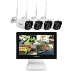 ANNKE ACS-4 N44-W Full HD Draadloos Camerasysteem Met LCD Monitor -Aanbevolen Elektronicawinkels 11789 annke acs 4 n44 w full hd draadloos camerasysteem met lcd monitor