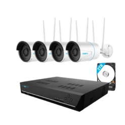 SUPER DEAL Reolink RLK8-510B4-A-W 5MP Draadloos Camerasysteem