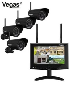 Vegas DSC-5010B HD Draadloos Cameraset Met Beeldscherm