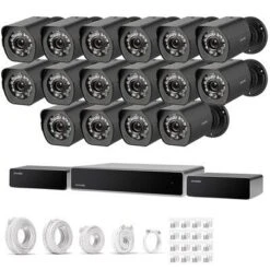 Zmodo BS-1NL6-B SPoE Camerasysteem Zwart -Aanbevolen Elektronicawinkels 8006 zmodo bs 1nl6 b spoe camerasysteem zwart