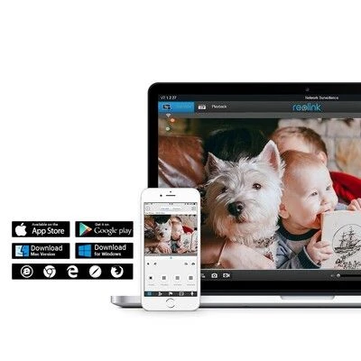 Reolink RLC-422W 5MP Dome Buiten IP Camera 2 Reolink RLC-422W 5MP Dome Buiten IP Camera - Afbeelding 2