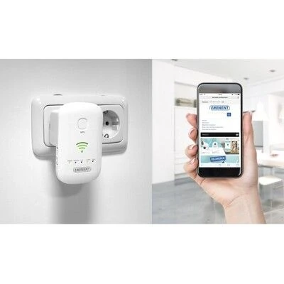 Eminent EM4597 Concurrent AC1200 Dual Band WiFi Repeater 6 Eminent EM4597 Concurrent AC1200 Dual Band WiFi Repeater - Afbeelding 6