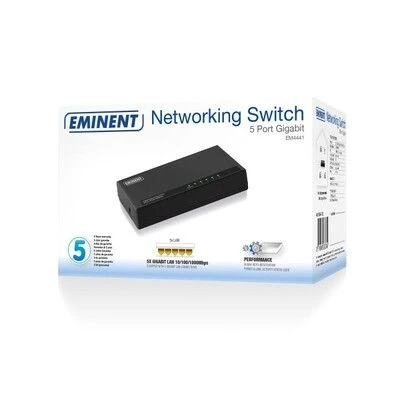 Eminent EM4441 5 Poorts Gigabit Netwerk Switch 3 Eminent EM4441 5 Poorts Gigabit Netwerk Switch - Afbeelding 3