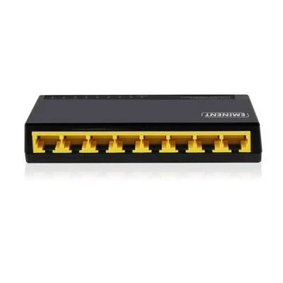 Eminent EM4442 8 Poorts Gigabit Netwerk Switch 2 Eminent EM4442 8 Poorts Gigabit Netwerk Switch - Afbeelding 2