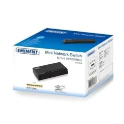 Eminent EM4408 8 Poorts Mini Netwerk Switch 10/100Mbps -Aanbevolen Elektronicawinkels 8226 eminent em4408 8 poorts mini netwerk switch 10100mbps