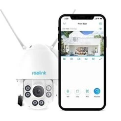 Reolink RLC-423WS 5MP Buiten WiFi PTZ IP Camera -Aanbevolen Elektronicawinkels 8235 reolink rlc 423ws 5mp buiten wifi ptz ip camera